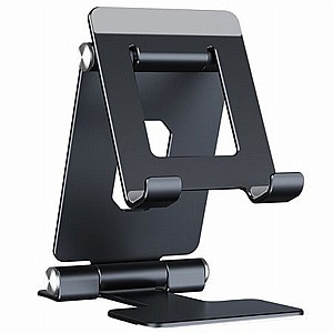 מעמד לשולחן לטלפון סלולרי מדגם Aluminum Foldable Tabletop Phone Desk Mount מבית LaTera (מתאים לגודל מסך 4"- 10") מעמד לשולחן לטלפון סלולרי מדגם Aluminum Foldable Tabletop Phone Desk Mount מבית LaTera (מתאים לגודל מסך 4"- 10")