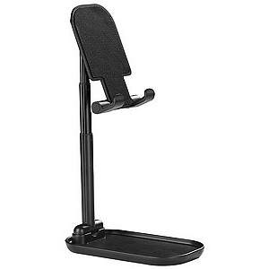 מעמד לשולחן לטלפון סלולרי מדגם Aluminum Foldable Holes Phone Desk Mount מבית LaTera (מתאים לגודל מסך 4"- 10") מעמד לשולחן לטלפון סלולרי מדגם Aluminum Foldable Holes Phone Desk Mount מבית LaTera (מתאים לגודל מסך 4"- 10")